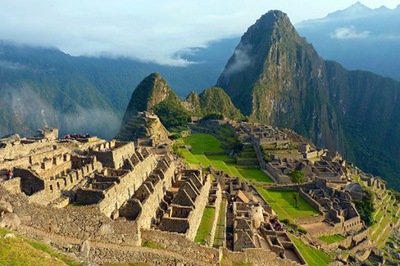 Foto obraz Słoneczne Machu Picchu 120x80