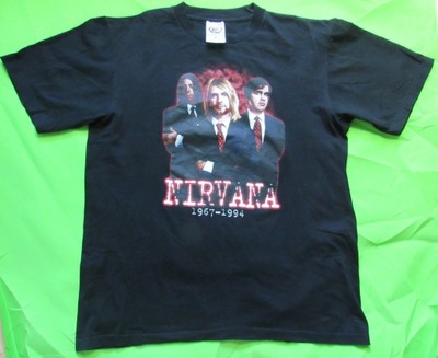 Nirvana Kurt Cobain 1967-1994 Grunge T SHIRT/ L