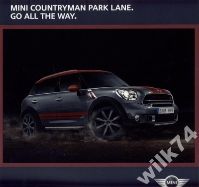 MINI COUNTRYMAN PARK LANE PROSPEKT 2015 POLONAIS - milautoparts-fr.ukrlive.com