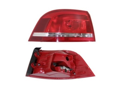 Vw passat b7 kombi 2010-2015 лампа задня фото №1