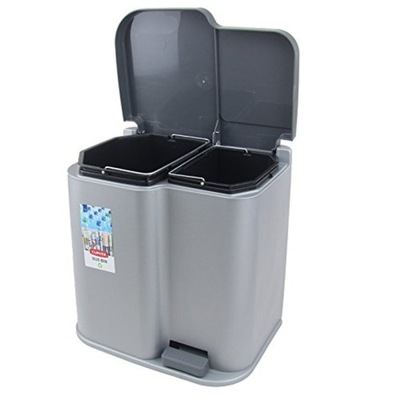 Kosz do segregacji śmieci 21 l Curver Duo Pedalbin