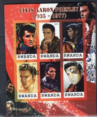 AT1438 Rwanda muzyka Elvis Presley kas