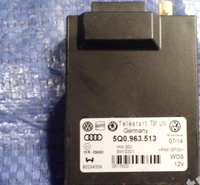 Vw golf sportsvan модуль telestart 5q0963513 фото №1