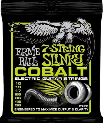 Ernie Ball EB2728 Cobalt 10-56 struny 7 strunowa