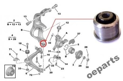 BLOCAGE SILENCIEUX PORTE-FUSÉE CITROEN C5 C6 WSPORNIKA DE LIVIER - milautoparts-fr.ukrlive.com