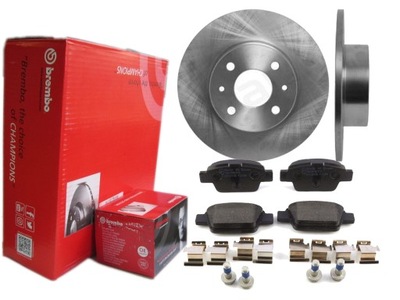 DISCS + PADS BREMBO REAR ALFA ROMEO MITO - milautoparts-fr.ukrlive.com