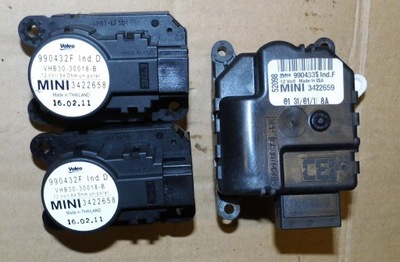 Mini r56 fl моторчик обігрівача 3422658 3422659 фото №1