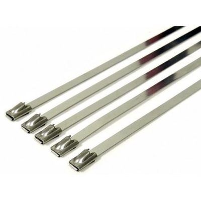 OPASKA ZACISKOWA STALOWA METALOWA TAŚMA 7,9 x 200