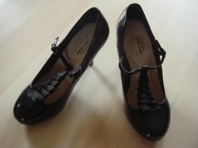 DEBENHAMS nowe czarne eleganckie buty r.37