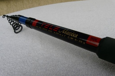 KUSHIRO spławik TELE MASTER carbon 4m . cw.5-25g