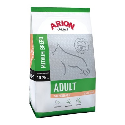 Arion Adult Medium Breed Salmon Rice 12kg