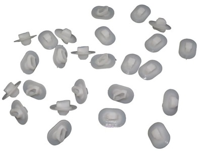 Клипсы штифты накладки боковой renault clio safrane фото №1