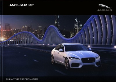 Jaguar XF prospekt 2016 102 str. 