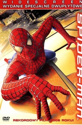 Film SPIDER MAN płyta DVD BDB