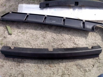 Молдинг спойлер накладка бампера dacia logan 07- фото №1