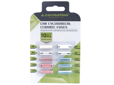 FUSES CYLINDRICAL CERAMIC SET 10 PCS. URSUS TRAKTOR - milautoparts-fr.ukrlive.com