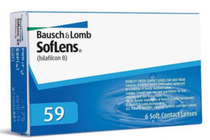 Soczewki kontaktowe miesięczne SOFLENS 59 6 sztuk
