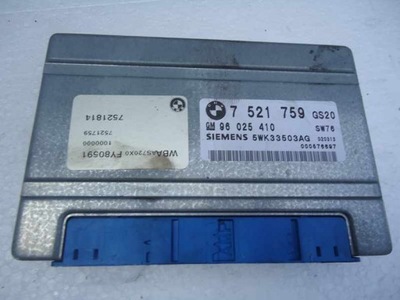 BMW Z3 E36 COMPUTER CONTROL UNIT AUTOMATIC BOX GEAR EGS - milautoparts-fr.ukrlive.com