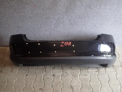 Бампер задняя задний skoda rapid space back фото №1