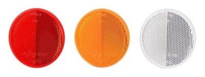 Отражатель круглый винтовой fi 78 mm 1 болт фото №1