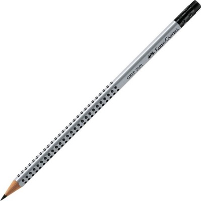Ołówek FABER CASTELL Grip 2001 HB z gumką