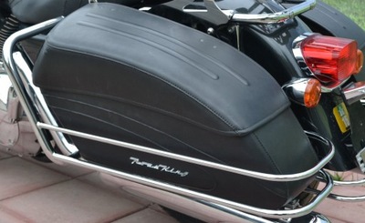 GMOLE TYŁ + RELINGI HARLEY ROAD KING 1600 1700