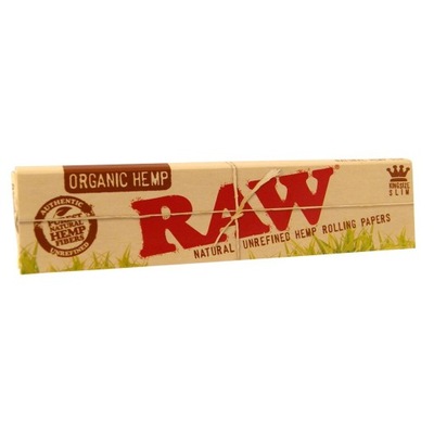 Bibułki Raw Organic KS Slim długa