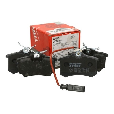 PADS BRAKE TRW VW TRANSPORTER IV (70XA) REAR - milautoparts-fr.ukrlive.com