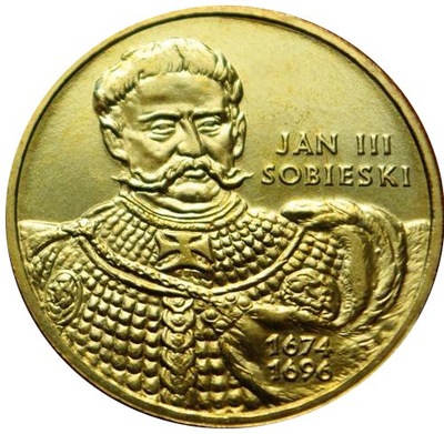 Moneta 2 zł Jan III Sobieski