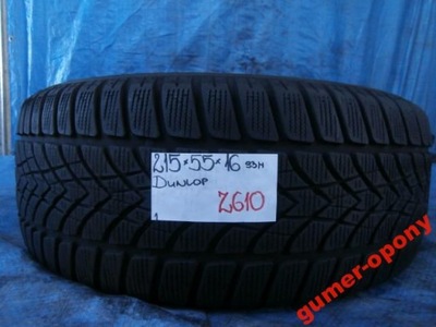 TIRE WINTER DUNLOP 4D 215/55/16 93H 6,5MM Z610 - milautoparts-fr.ukrlive.com