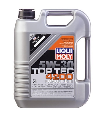 TOP TEC 4200 5W30 LONGLIFE III LIQUI MOLY 8973 5L