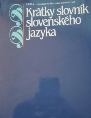 Kratky slovnik slovenskeho jazyka SPK