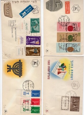 FL582 Izrael kolekcja listów