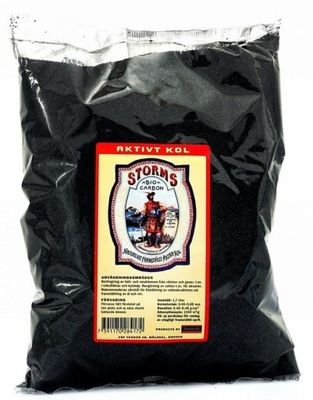 WĘGIEL aktywny kokosowy STORMS filtracja 1,7l