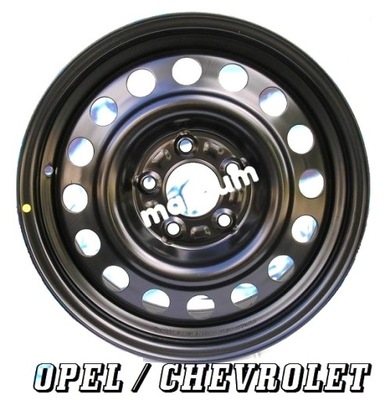 16 INTEGRAL 5X105 ET39 56,5 56,6 DISC STEEL OPEL ASTRA J CRUZE STEEL - milautoparts-fr.ukrlive.com