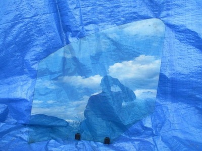 Стекло дверь перед левый partner berlingo iii 09r фото №1