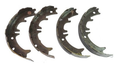 Гальмівні колодки гальма ручного toyota avensis kpl фото №1