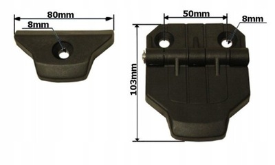 HINGE ZAWIASA GLASS SET MERLO 021192 M021192 - milautoparts-fr.ukrlive.com