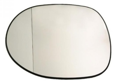 Honda civic ufo скло вкладиш дзеркало ліва фото №1