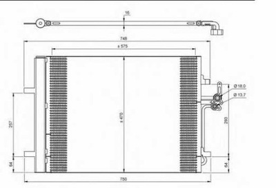 CONDENSATEUR DU CLIMATISEUR SRLINE FORD MONDEO/GALAXY 3219K8C2S - milautoparts-fr.ukrlive.com