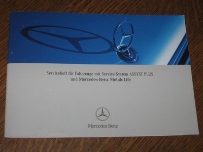 ORIGINAL Mercedes Wartungsheft Serviceheft Mobilo Life Service