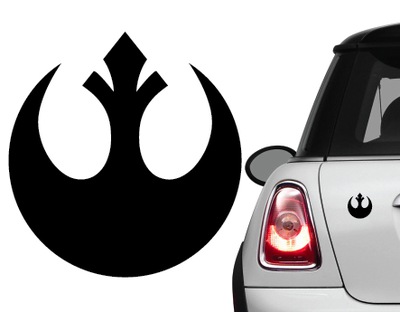 Naklejka na samochód/samochodowa Star Wars Rebelia