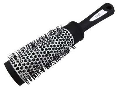 REED seria BLACK Szczotka do wyciągania prostowania włosów okrągła 34/48 mm