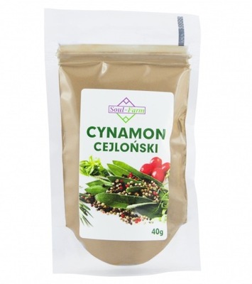 Cynamon Cejloński mielony, przprawa Soul-Farm 40 g