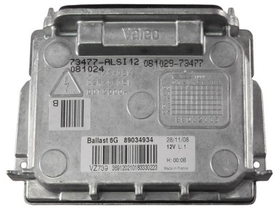 BALASTO VALEO BI-XENON VZ739 VOLVO S60 V70  