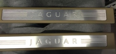 Jaguar накладки пороговые nowe! оригинал! фото №1
