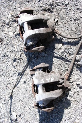 Mercedes w221 s320 суппорт тормозной задняя тормозные колодки фото №1