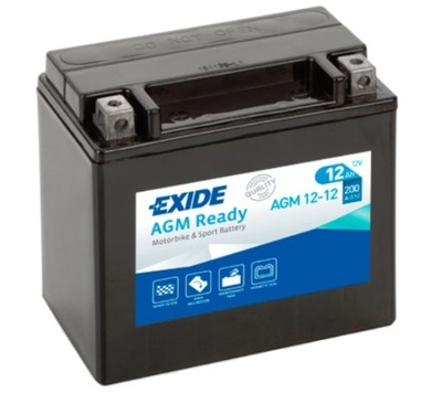 BATTERY 12AH 200A L+ EXIDE EK131 AGM ADDITIONAL - milautoparts-fr.ukrlive.com