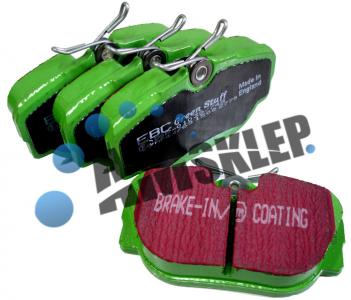 Citroen saxo vts zx peugeot гальмівні колодки green stuff ebc фото №1