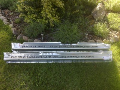 Порог skoda octavia kombi i 96-10r новый germany l / p фото №1